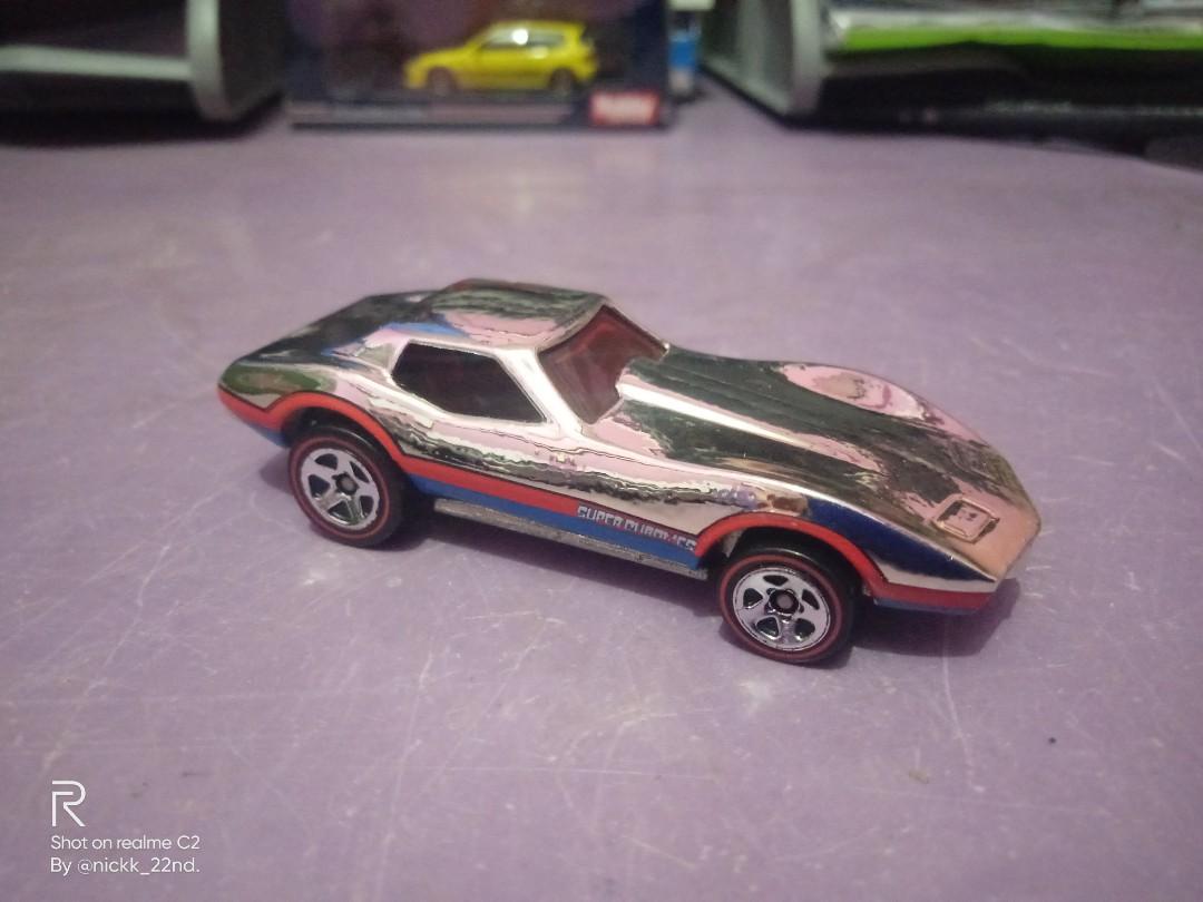 Hotwheels Chevrolet Corvette Stingray Super Chrome Hobbies Toys