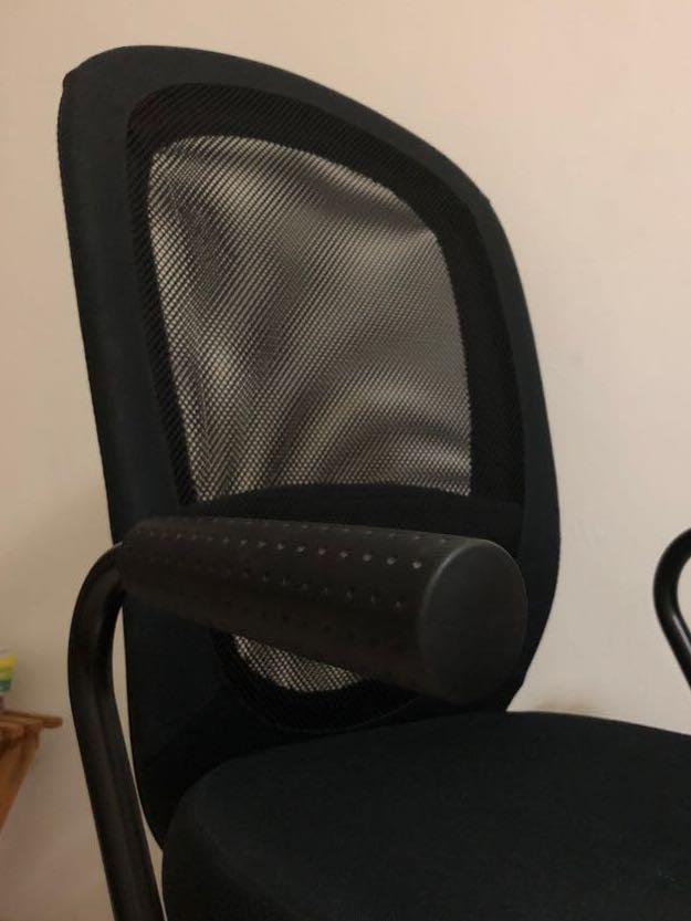 Ikea FLINTAN NOMINELL Office Chair with Armrests Furniture Home Living Furniture Chairs on Carousell