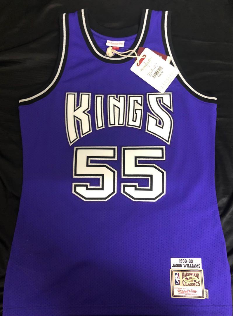 Mens Mitchell & Ness NBA Jason Williams 1998-99 Sacramento Kings Alternate Authentic Jersey - 2XL