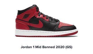 Jordan 1 Mid Banned