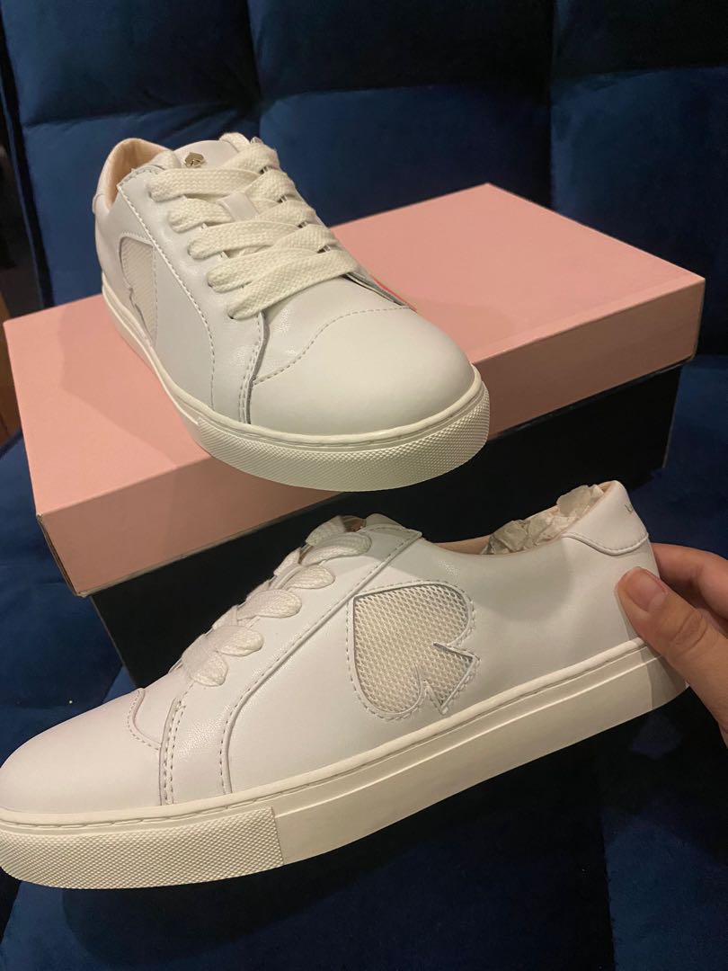 kate spade white sneakers