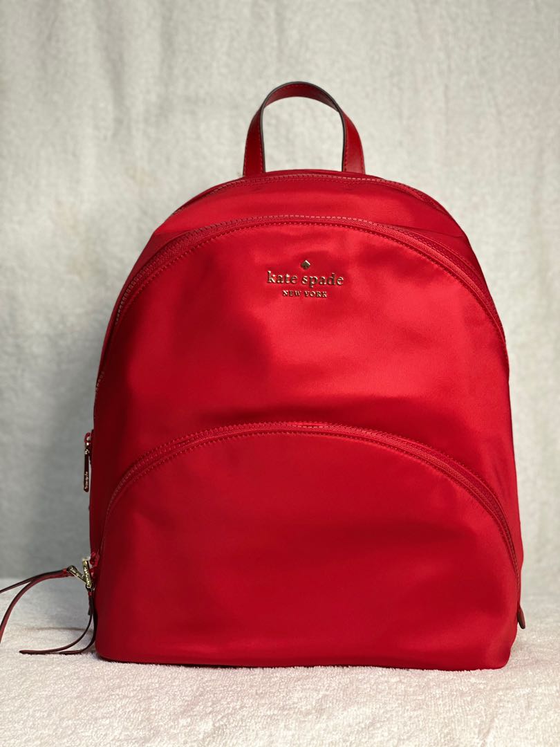 Kate Spade Large Backpack Karissa Nylon, Women's Fashion, Bags