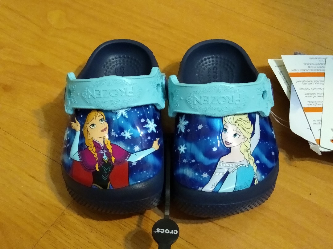 frozen crocs for toddlers
