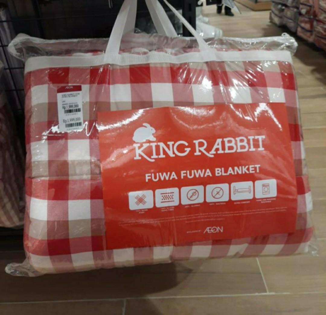 fuwa fuwa blanket king rabbit