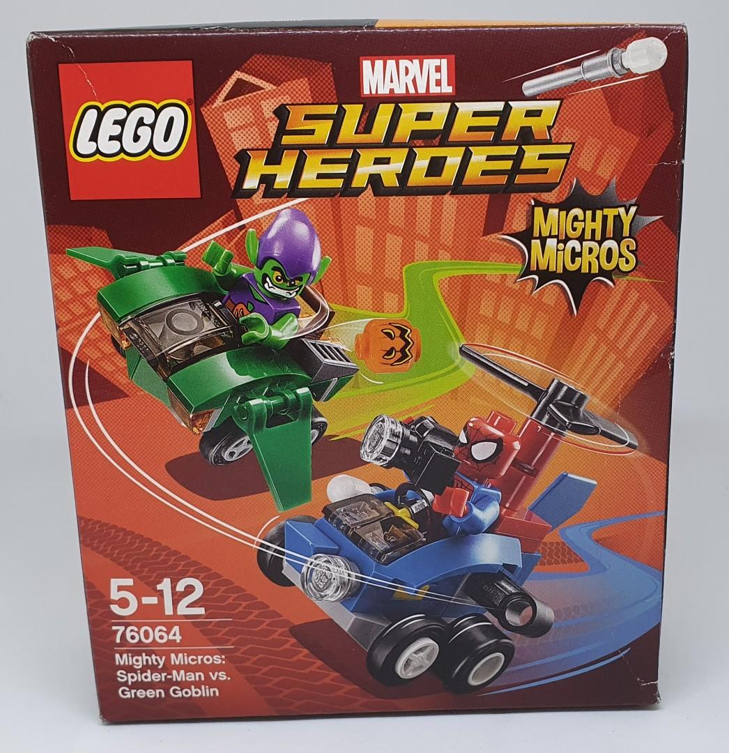 Lego 76064 Spider Man vs. Green Goblin (Category: Lego & Building Sets) located in Quezon City. Submitted by stopshopandbemerry (Listing ID 1051689010, Image 1). Description: Lego 76064 Marvel Super Heroes Authentic. Bnew. Sealed. Good condition. Spider Man vs. Green Gobin Age: 5-12 years old I can meet your rider. Thank you.:).