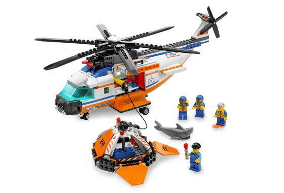Lego coast guard rescue helicopter clearance