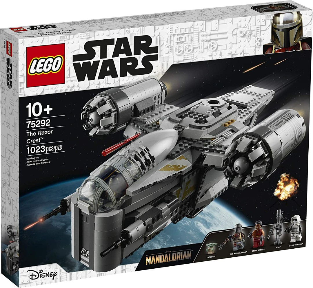 razor crest mandalorian lego