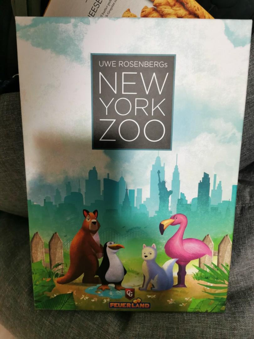 New York zoo board game, Hobbies & Toys, Toys & Games on Carousell