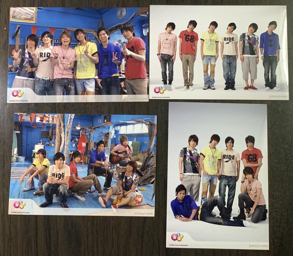 News Summer Time Johnnys Web 限定照小山慶一郎山下智久錦戶亮增田貴久加藤成亮手越祐也生寫 日本明星 Carousell