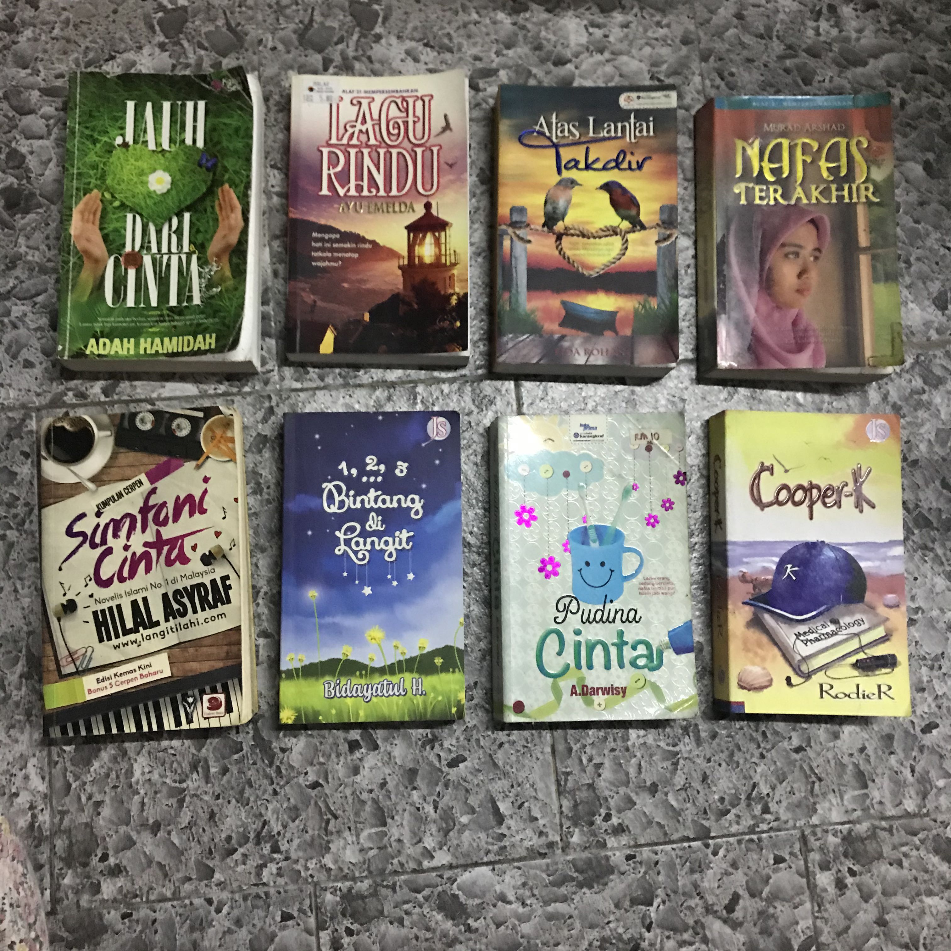 Novel Cinta Novel Melayu Books Stationery Books On Carousell
