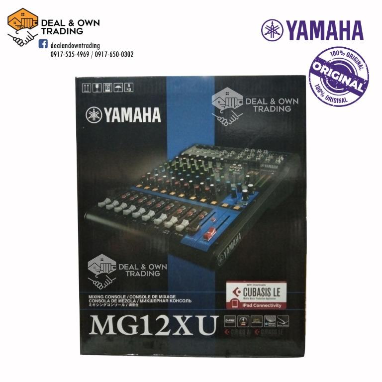 Original Yamaha Mg12xu 12 Input Mixer With Usb And Effects Audio Other Audio Equipment On Carousell