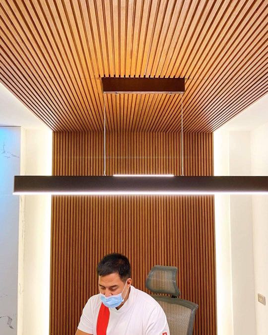 Pecan Brown Bamboo Cladding For Wall And Ceiling Commercial Industrial Construction Building Materials On Carousell