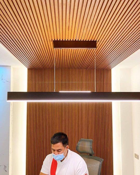 Pecan Brown Bamboo Cladding For Wall And Ceiling Commercial Industrial Construction Building Materials On Carousell