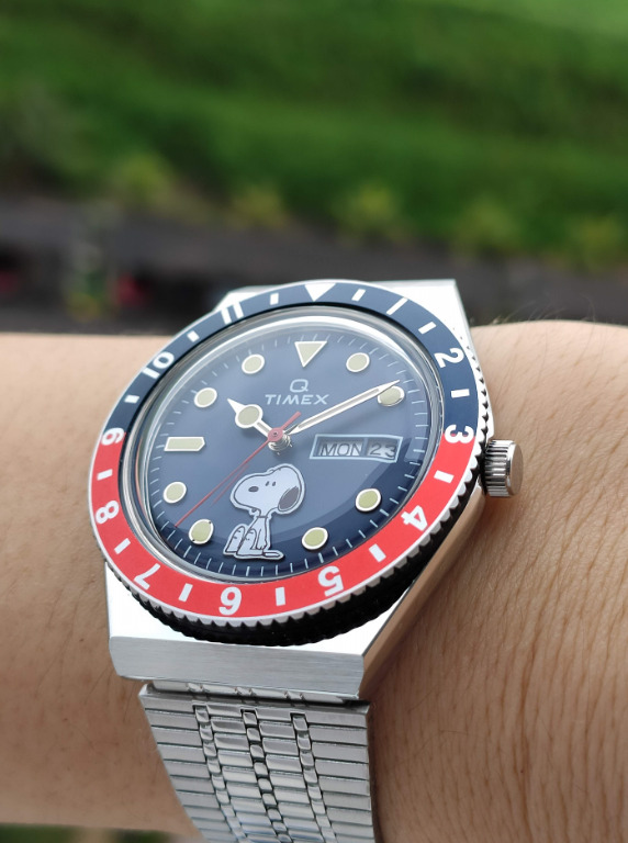 TIMEX Q PEANUTS 70周年記念 スヌーピー - 腕時計(アナログ)