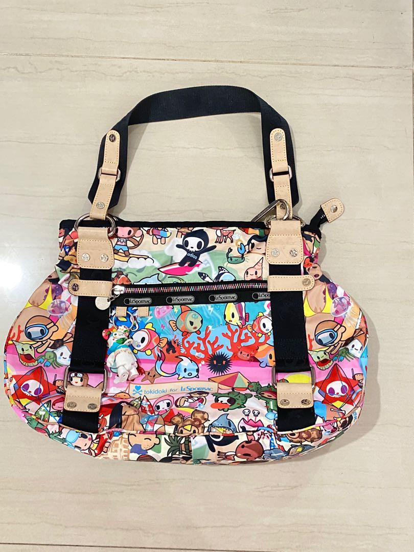 Sac Tokidoki Vintage Rare Vadobag 2004 – Noir – Occasion Très Bon état – Sac Bandoulière