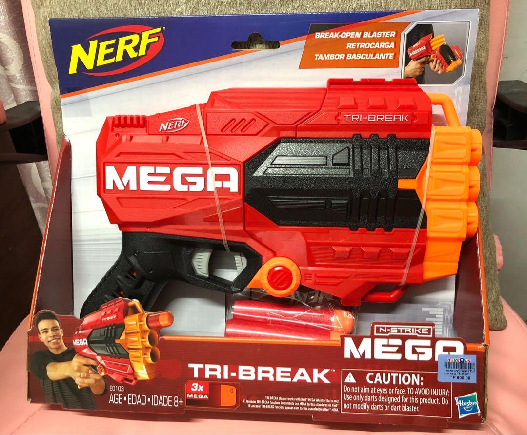mega nerf tri break