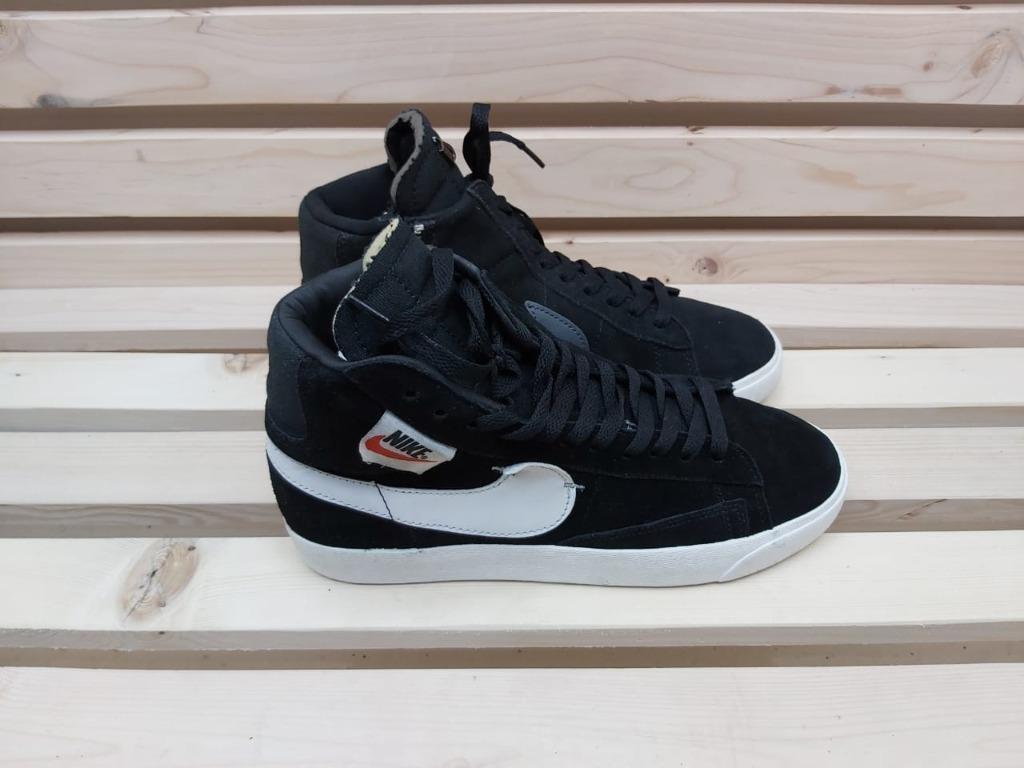 W blazer mid rebel black/summit deals white-oil grey-oil grey