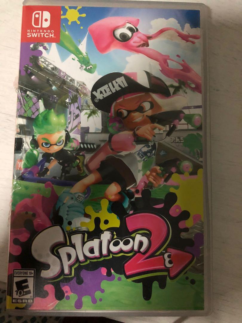 splatoon nintendo switch on Splatoon 2 Nintendo Switch Toys Games Video Gaming Video Games On Carousell