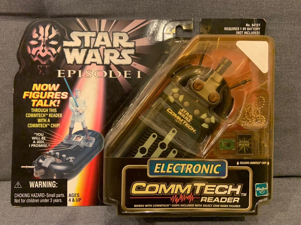 star wars episode 1 electronic commtech reader