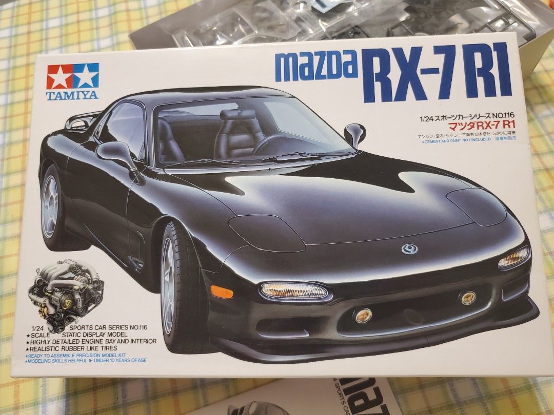 Tamiya 1 24 Mazda Rx 7 R1 玩具 遊戲類 玩具 Carousell