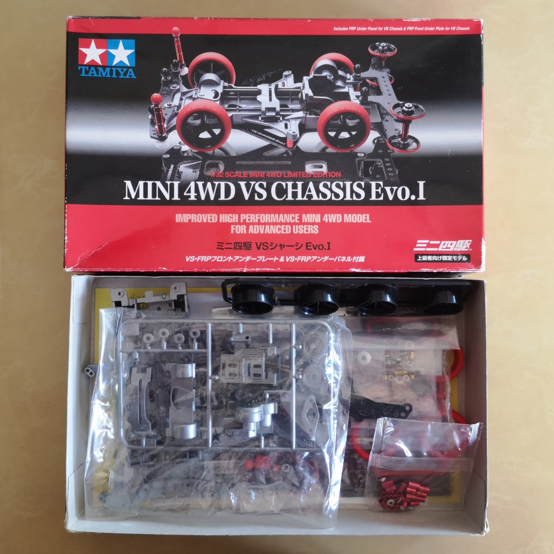 TAMIYA MINI 4WD VS CHASSIS Evo.I（Amazon.co.jp: TAMIYA Mini