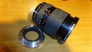 Tamron SP 28-80mm f3.5-4.2 CF Macro lens
with Tamron Adaptall-2 lens adapter for Olympus SLR Camera (OM mount)