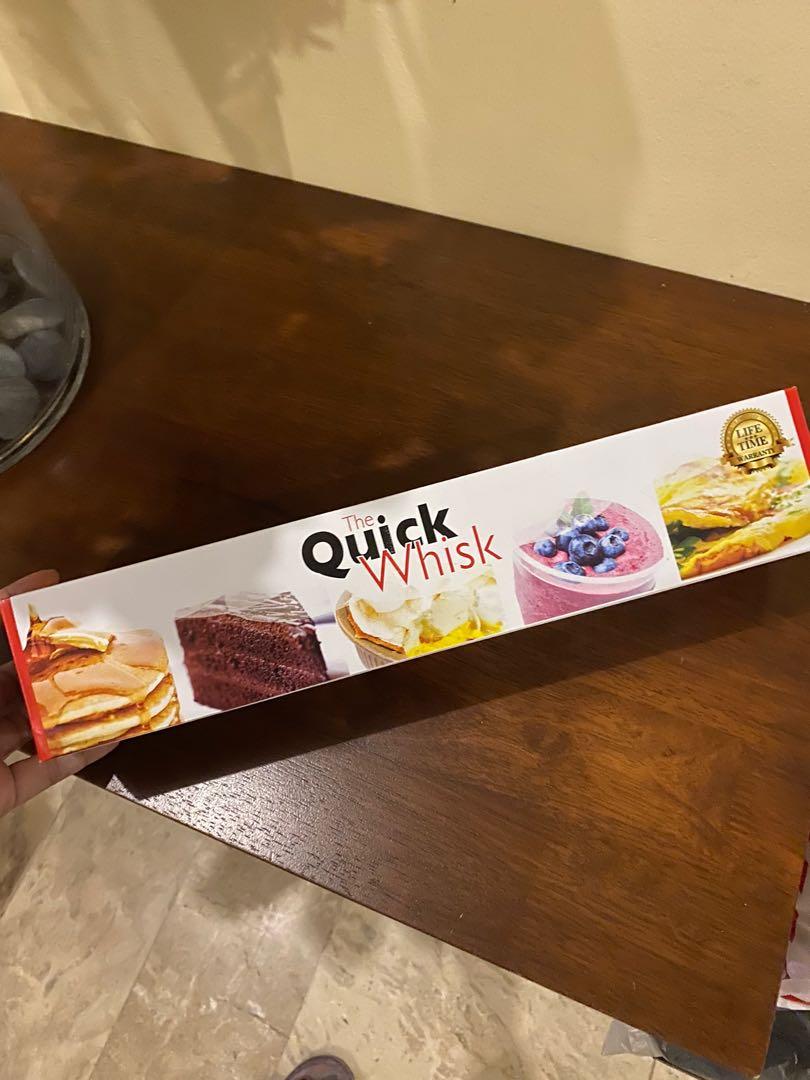 The Quick whisk for baking (Category: Bakeware) located in Quezon City. Submitted by jorelasazon (Listing ID 1051751115, Image 2). Description: Push push lang umiikot na.... US bought Mop: Bpi Bdo Gcash Location: Project 8 QC.
