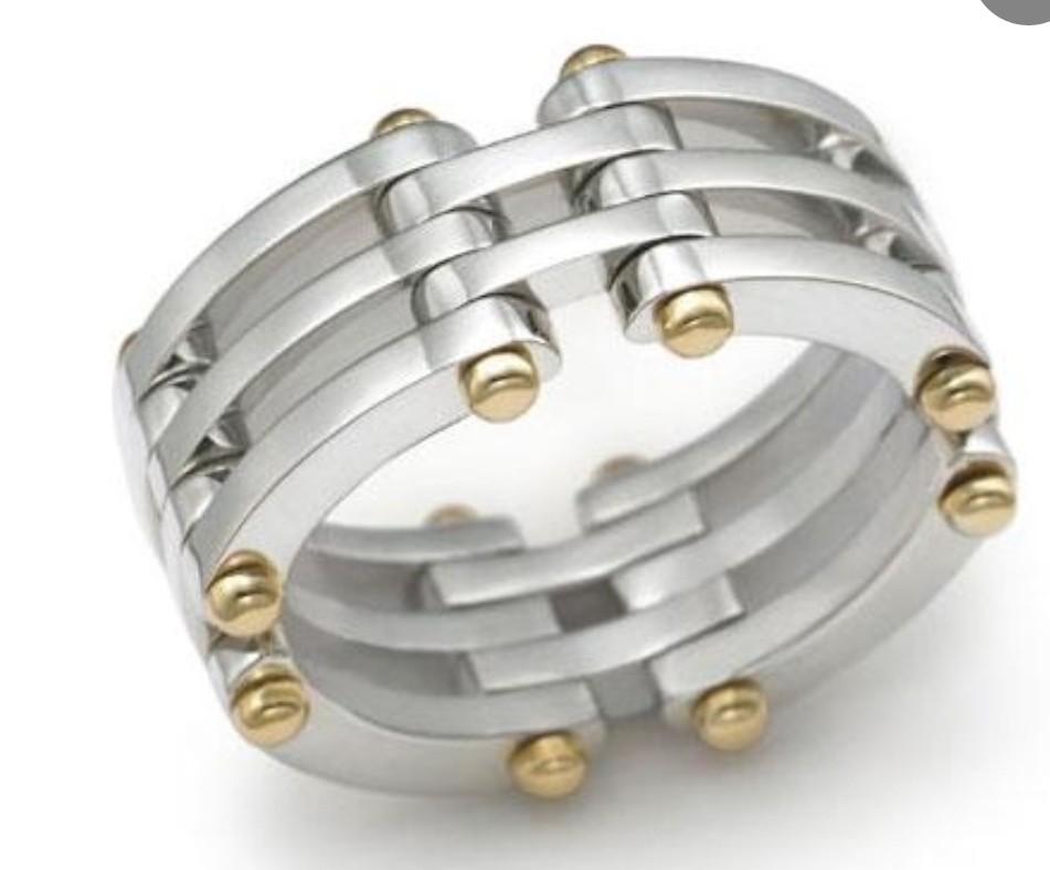 Tiffany best sale gatelink ring