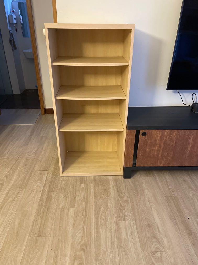 To bless wooden Ikea book shelf, Furniture & Home Living, Furniture