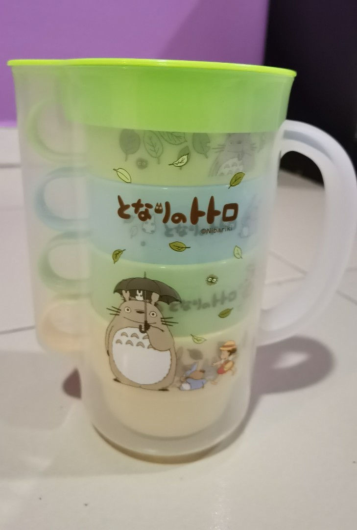 Totoro jug and cup, Furniture & Home Living, Kitchenware & Tableware