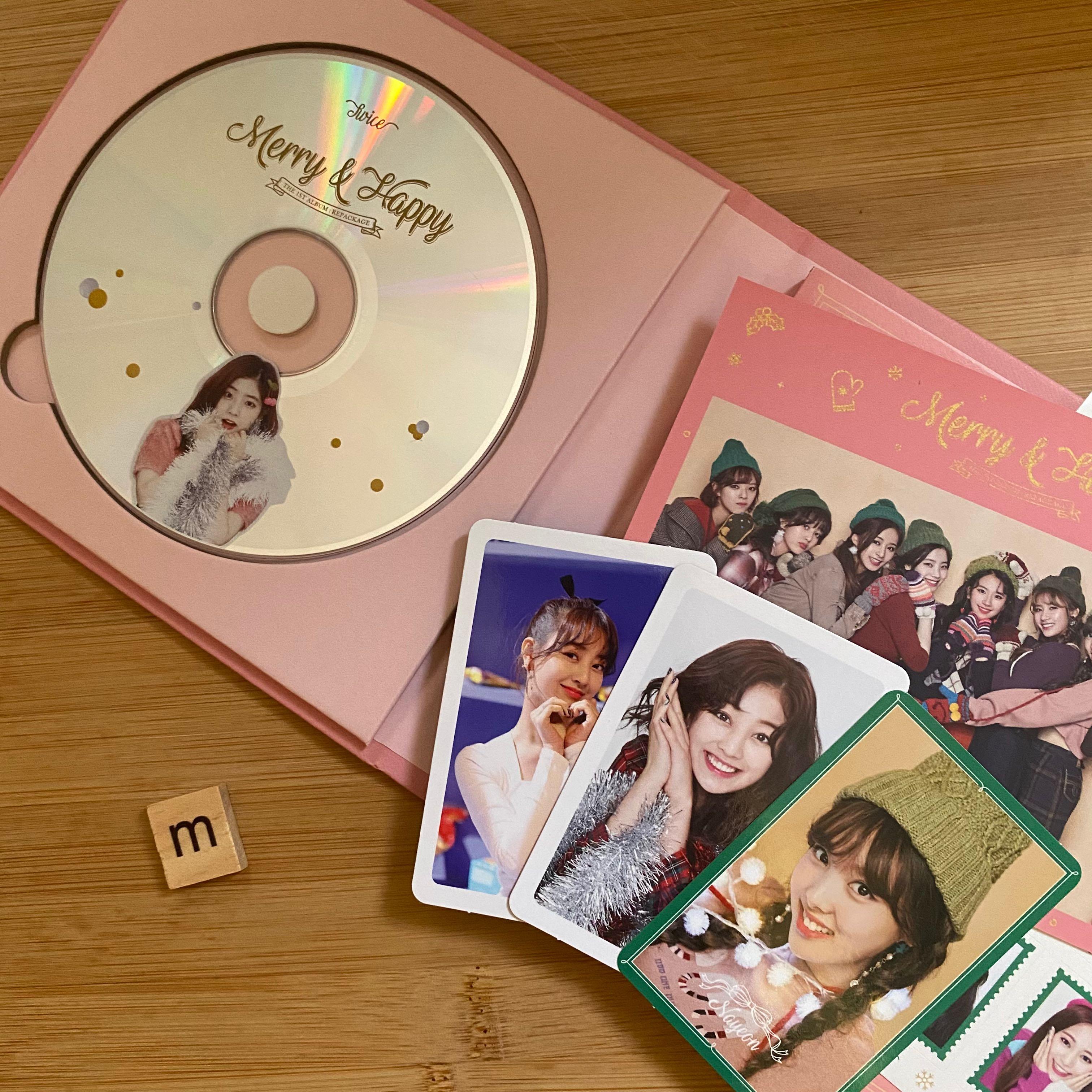 Twice Merry Happy Album Unsealed Hobbies Toys Memorabilia Collectibles K Wave On Carousell