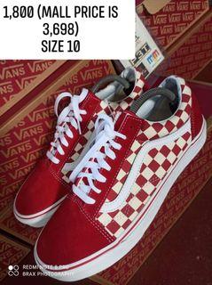 checkered vans price