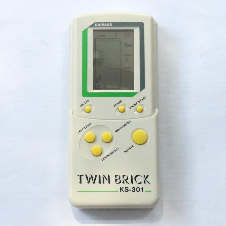 Vintage 2 In 1 Brick Game Twin Brick Tetris Handheld From The 90s Working Refurbished Video Gaming Video Game Consoles On Carousell