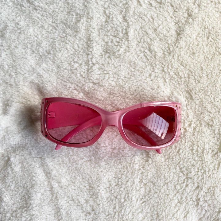 dior pink sunglasses vintage