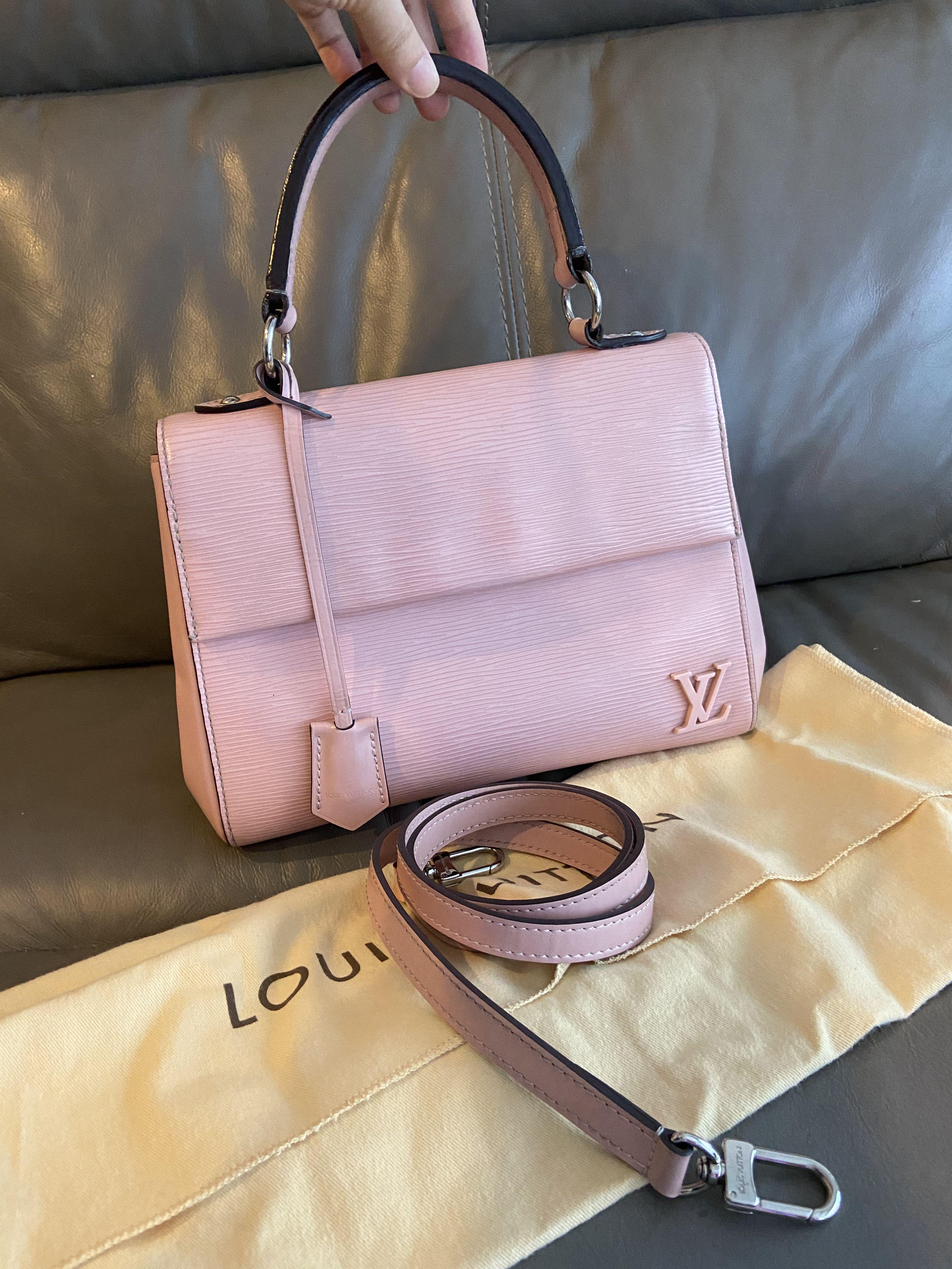 Louis Vuitton Hot Pink EPI Leather Cluny Bb Shoulder Bag