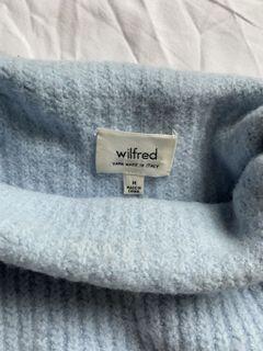 Wilfred Durandel Sweater Top in baby blue
