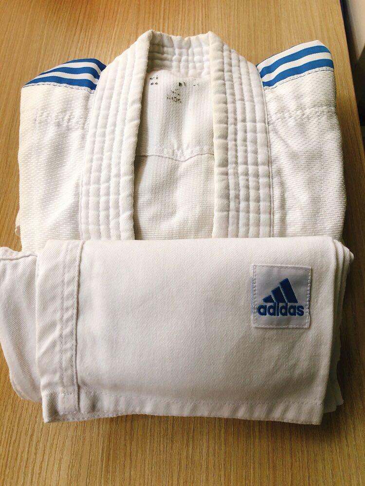 Adidas Judo Gi - 130, Men's Fashion, Activewear on Carousell