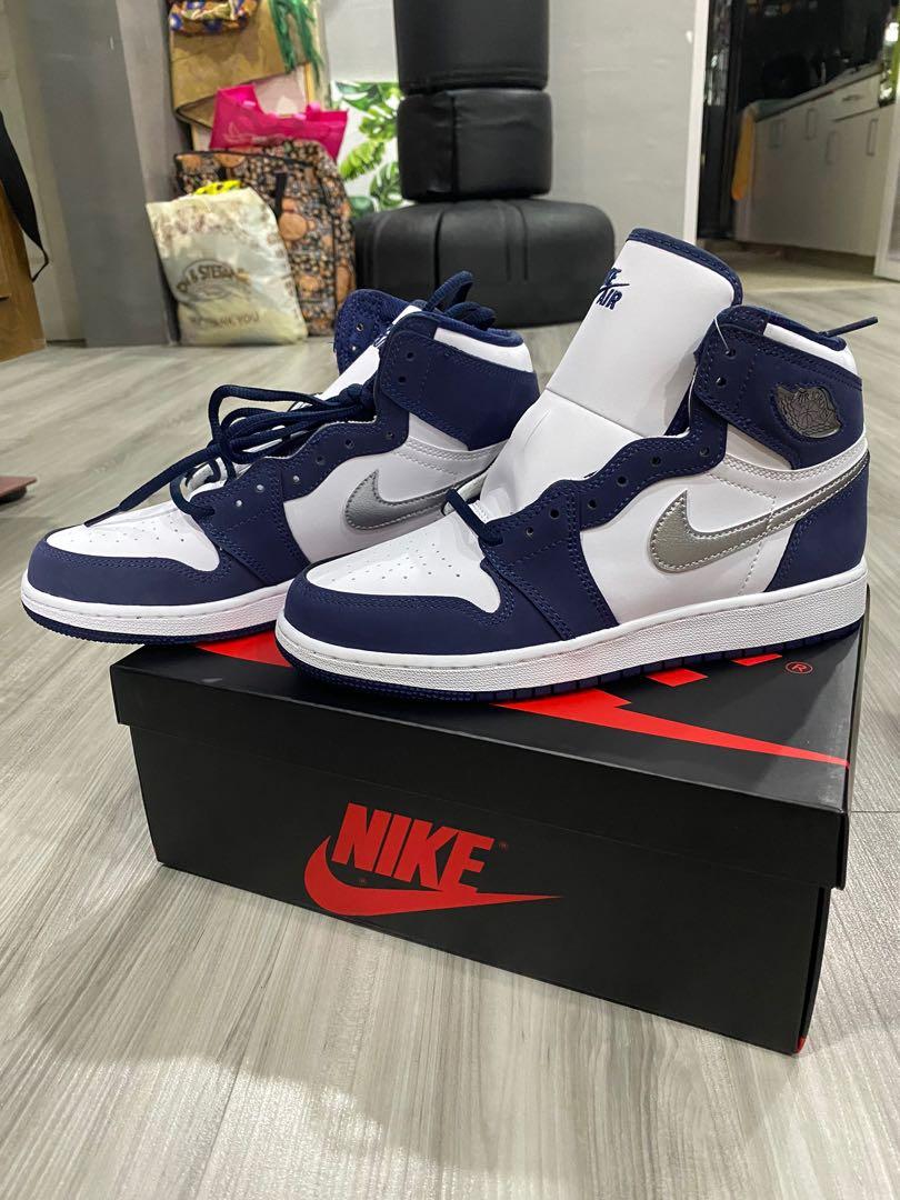 Air Jordan Midnight Navy Authentic with 