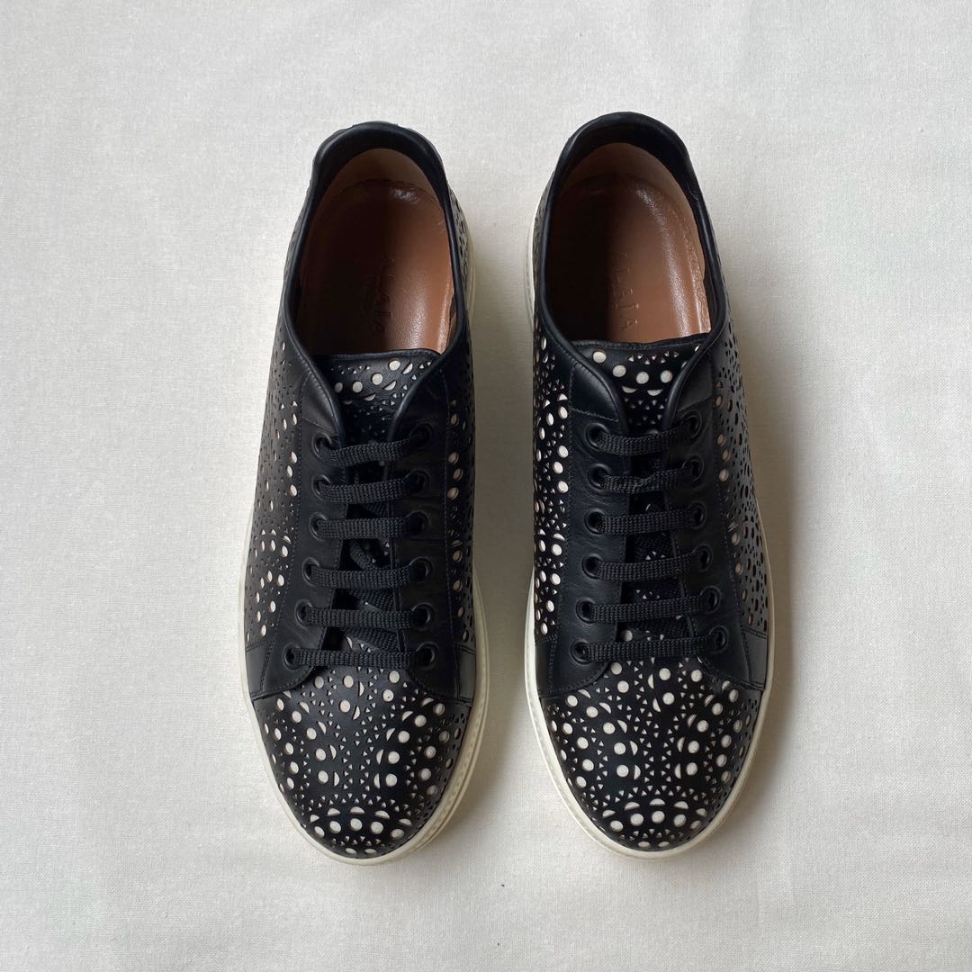 laser cut sneakers