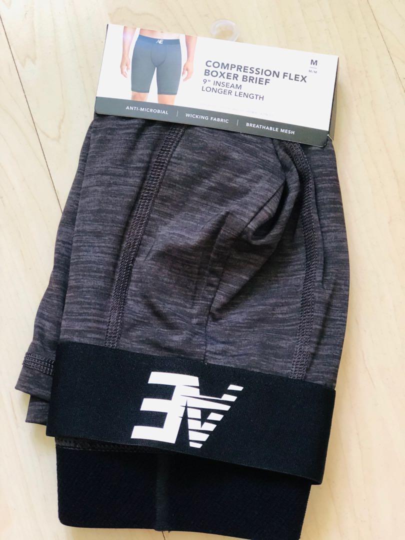 American Eagle Compression Flex Boxer Brief 9 Inseam Longer