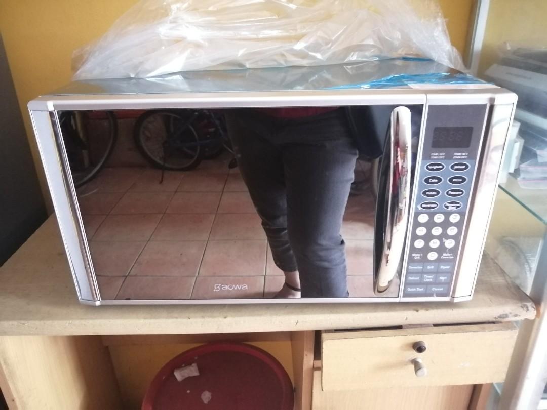 Aowa convection + grill Microwave Oven, Kitchen & Appliances di Carousell