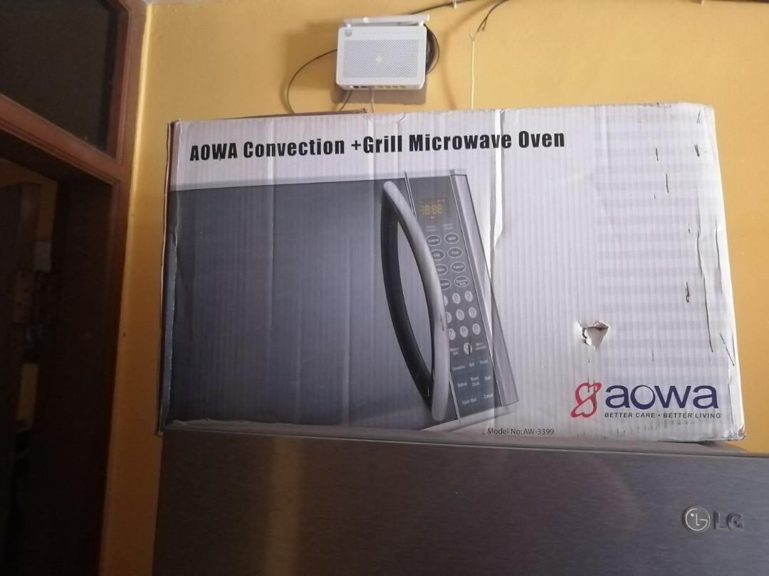Aowa convection + grill Microwave Oven, Kitchen & Appliances di Carousell