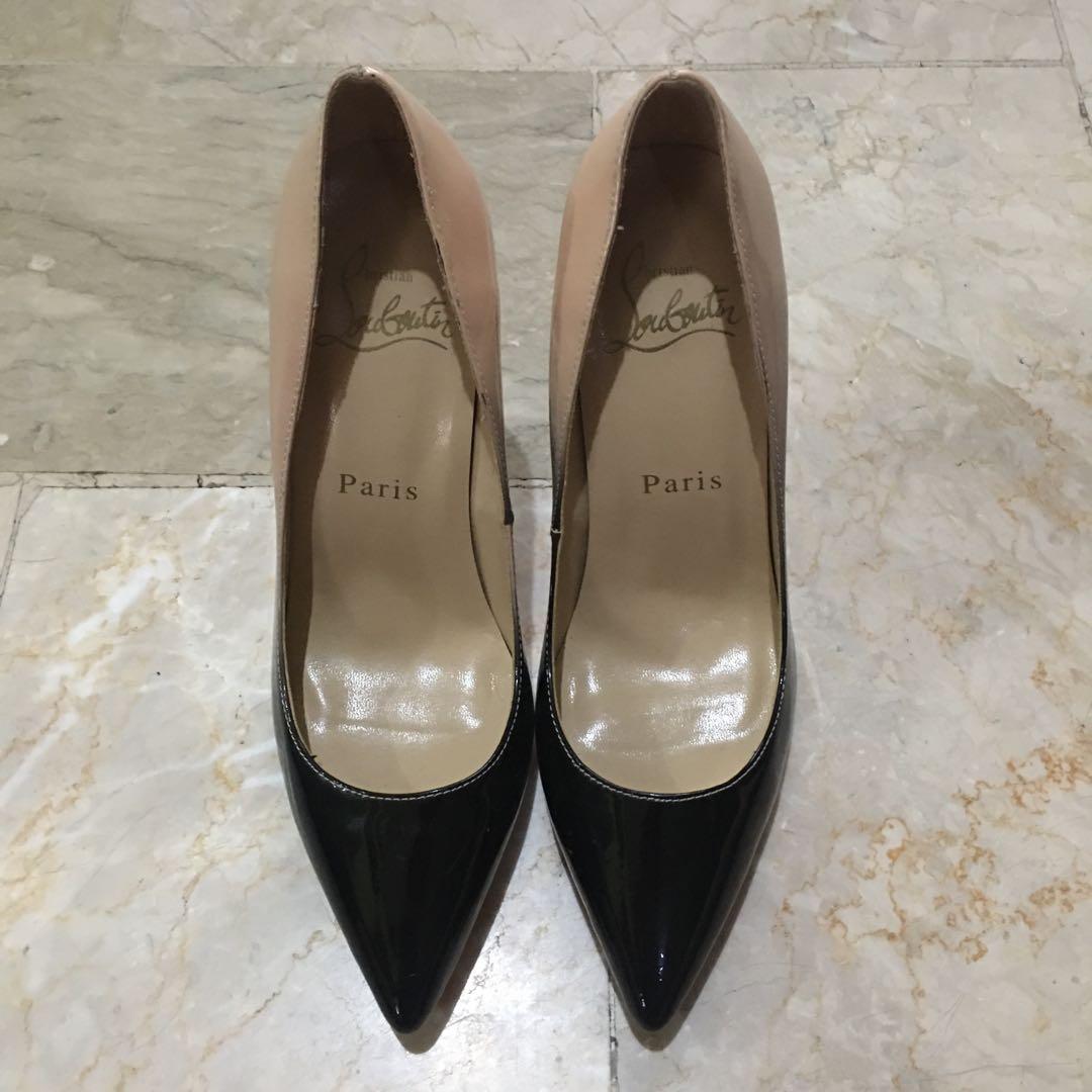 Nude store ombre shoes