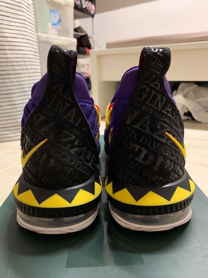 Authentic Nike Lebron 16 Martin Men s Fashion Footwear Sneakers on Carousell