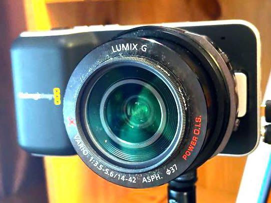 履き心地◎ BMPCC OG / LUMIX 3.5-5.6/14-42 / ケージ
