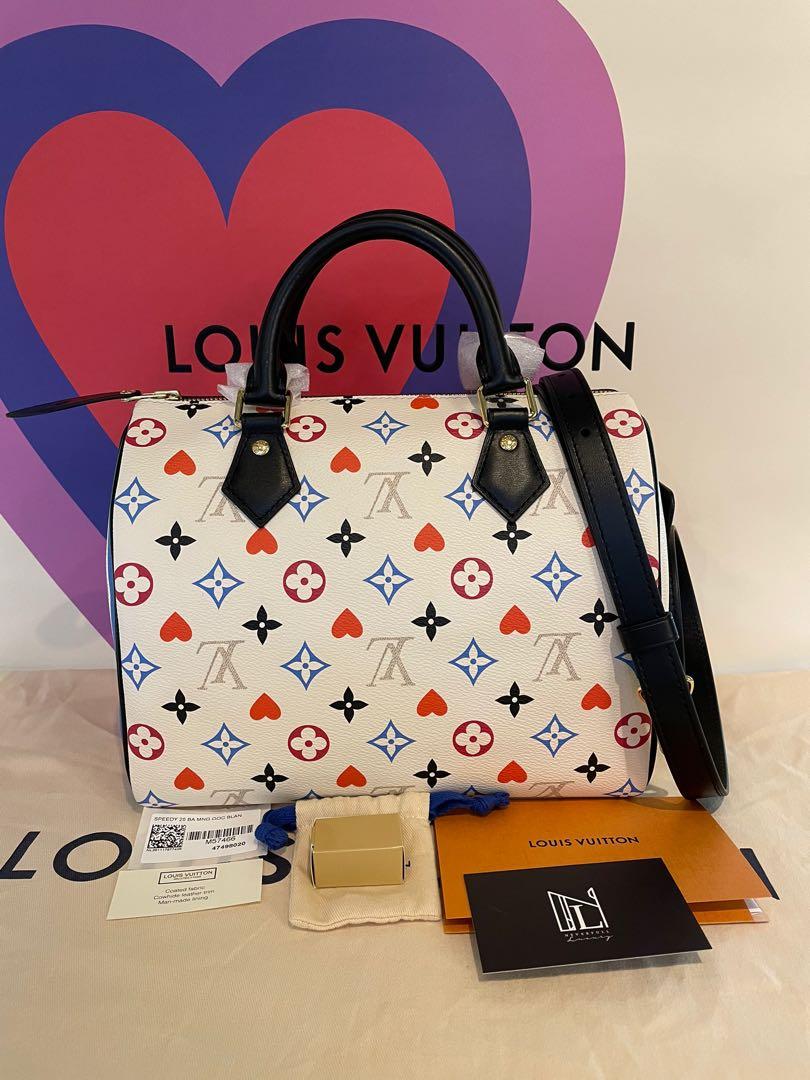 Louis Vuitton GAME ON SPEEDY 30 Bandolier LIMITED ED - Cruise 2021