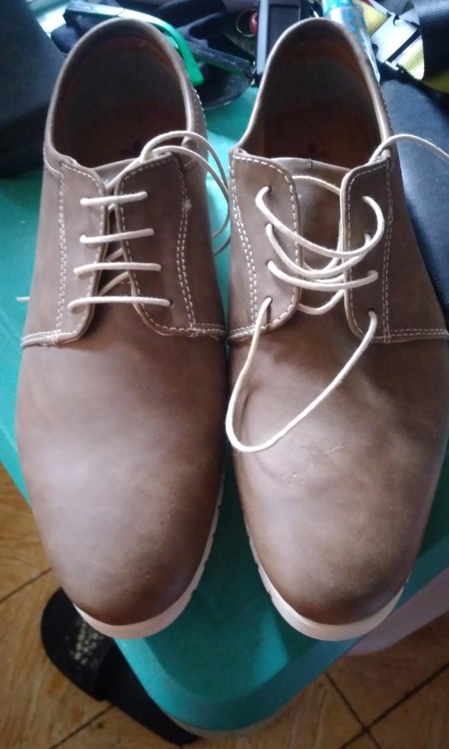Red tape formal shoes without laces clearance