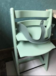 Stokke high chair moss green hotsell