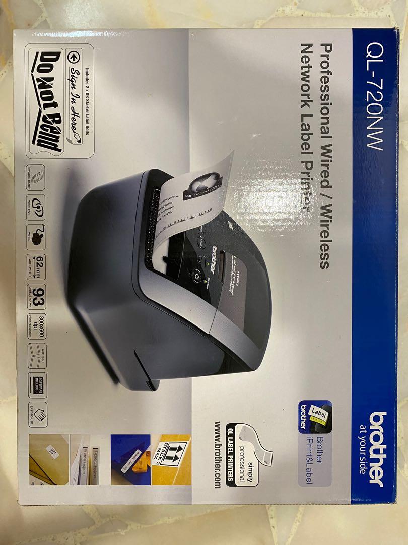 Brother QL-720NW - Wireless Label Printer, Computers & Tech ...