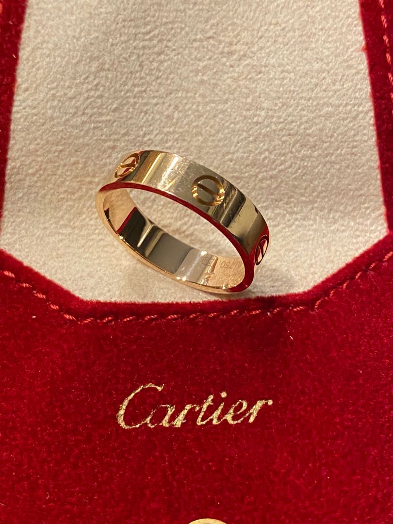 Cartier love ring rose online